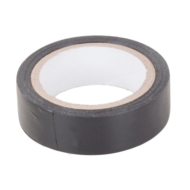 Здрава изолационна лента pvc черна водоустойчива 9м
