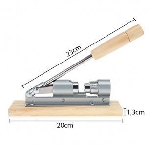 Здрава стоманена лешникотрошачка на стойка
