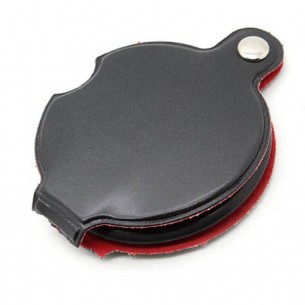 Сгъваема лупа джоб джоб малък 6x калъф 60 Сгъваема лупа джоб джоб малък 6x калъф 60