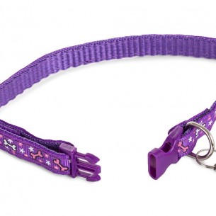 Платнена яка за котка куче със звънец 1