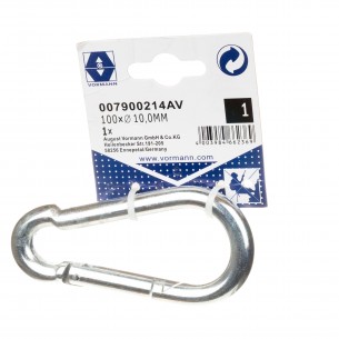 Стоманена карабина Vormann 100 х 10 мм | цена за 1бр