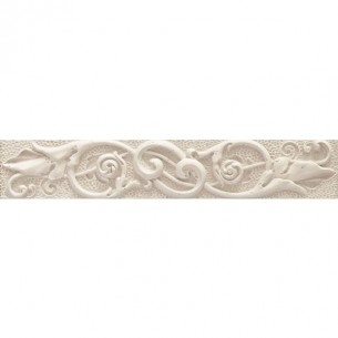 Фриз за стена 7х40см Cersanit WD395-008 piedra beige border structure  | цена за 1бр