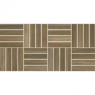 Декор за стена 20x40см Cersanit ambio brown mosaic | цена за 1бр