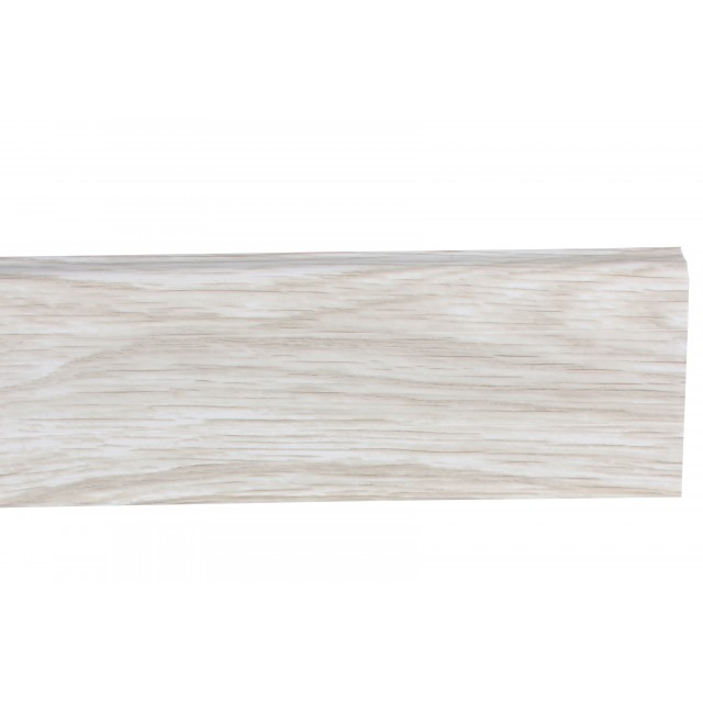 PVC перваз SG75/G9 с кабел канал бял гимпи 2.2м