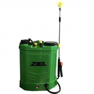 Акумулаторна градинска пръскачка Ziel CF-EC-16E със зарядно 16л | цена за 1бр