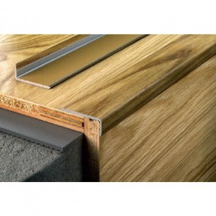 Лайсна Г-образна 25х20мм алуминиева Salag S02IB1 дъб натурал 90см | цена за 1бр Лайсна Г-образна 25х20мм алуминиева Salag S02IB1 дъб натурал 90см | цена за 1бр