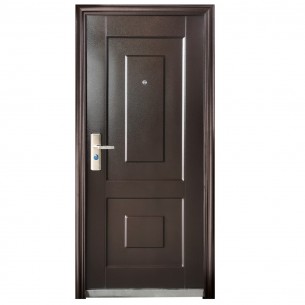 Метална входна врата 90 x 200 x 5 см / 0.6 x 0.9 мм / 3 скрити панти 8846, PA7085, Дясна | цена за 1бр