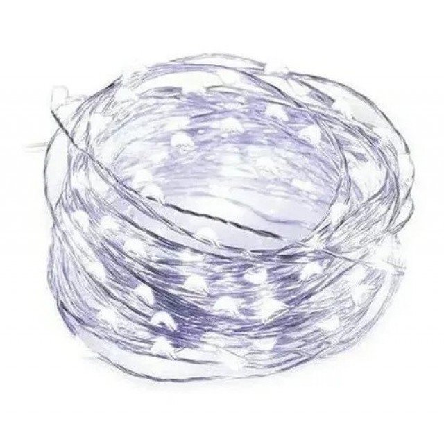 Соларно LED осветление приказна верига 50бр. 6.9м SSL-6072