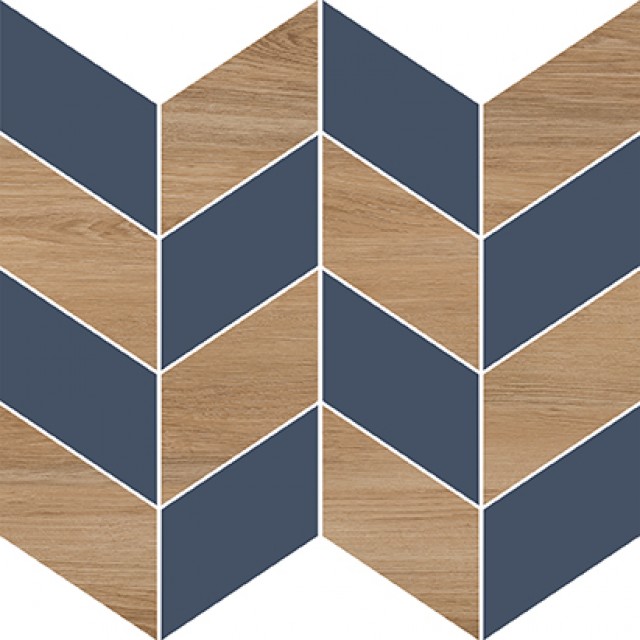 Стенен декор 29х29см Cersanit love you navy full mosaic satin