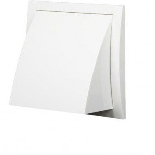 Клапа-външна Europlast ND10FV, ф100 /148 х 153 мм/, Бял | цена за 1бр