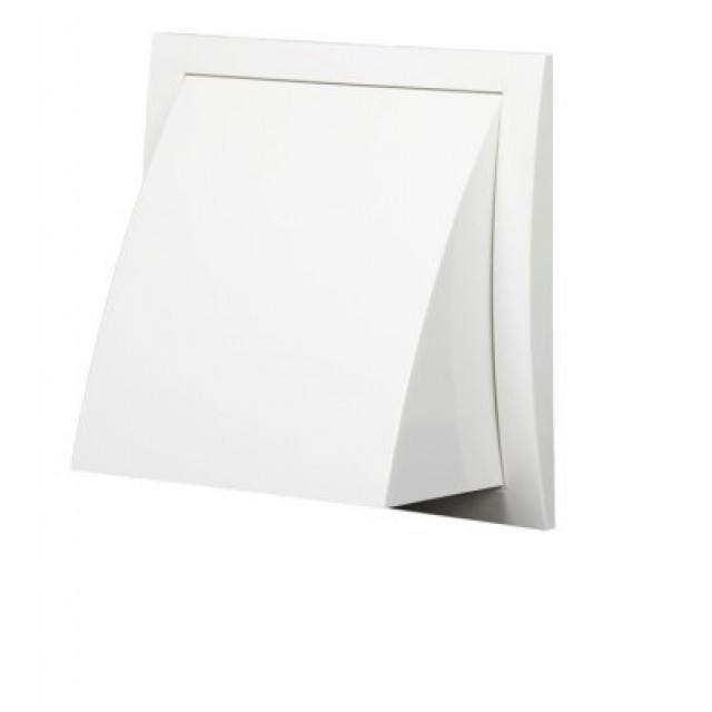 Клапа-външна ф100 /148х153/ бяла ND10FV