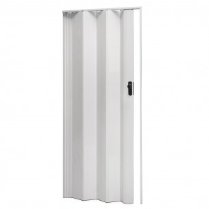 Врата хармоника LUX, Бял мат, 86 x 203 см  | цена за 1бр