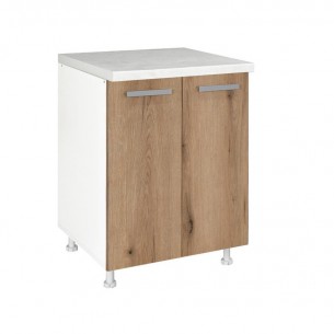 Шкаф с две врати и рафт, D60 Дъб Артисан | цена за 1бр Шкаф с две врати и рафт, D60 Дъб Артисан | цена за 1бр