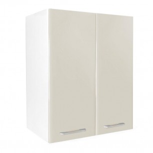 Шкаф с две врати и два рафта, V60 Беж гланц | цена за 1бр Шкаф с две врати и два рафта, V60 Беж гланц | цена за 1бр