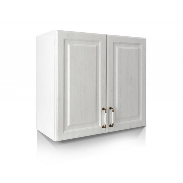 Шкаф с две врати и два рафта, V80 Рустик