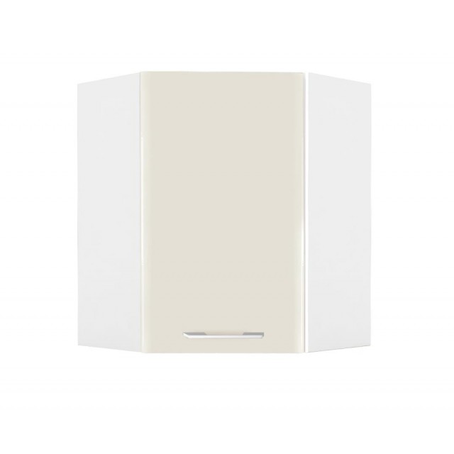 Ъглов шкаф с една врата, VU60 Беж гланц