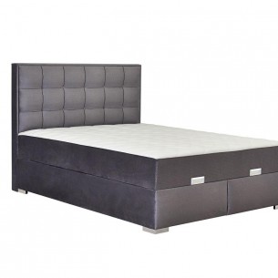 Легло тип Бокс спринг 160x200 см Hugo Сиво | цена за 1бр Легло тип Бокс спринг 160x200 см Hugo Сиво | цена за 1бр