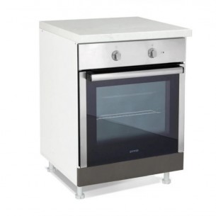 Шкаф долен за вградена фурна IN D60 R сив | цена за 1бр