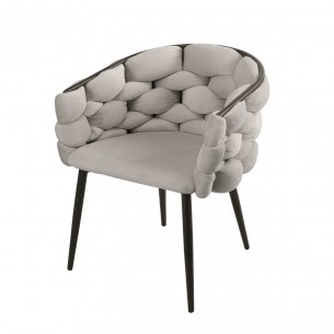 Трапезен стол Flow Сив | цена за 1бр