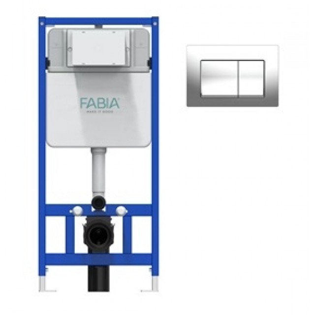 Структура за вграждане Cascada  с бутон Aqua