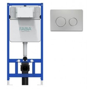 Структура за вграждане Cascada с бутон Fusion AQ106/AQ100 | цена за 1бр