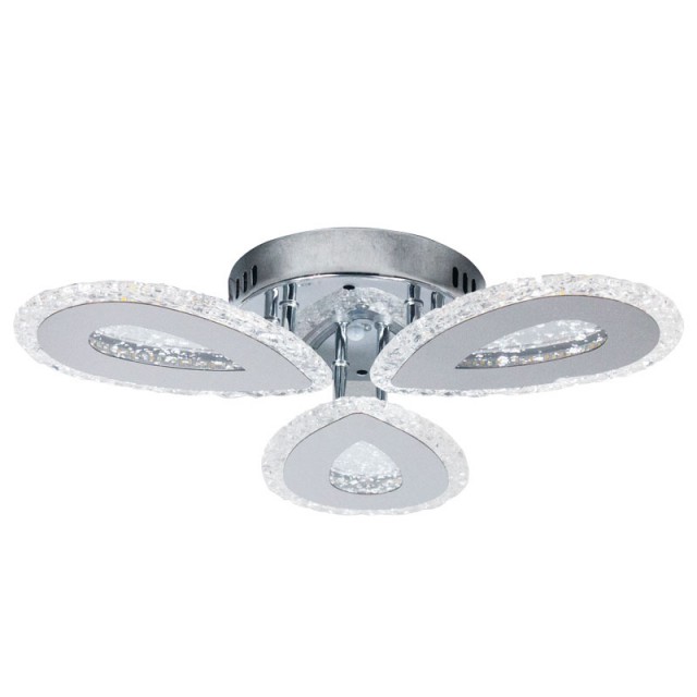 Осветително тяло Lili Led SE-C6001,63W с дистанционно, 49 см