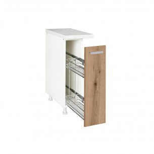 Долен шкаф с механизъм за бутилки Matis D20 Дъб Артисан, 20 x 60 x 85 см | цена за 1бр