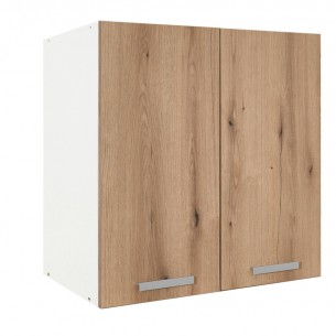 Горен шкаф с две врати и два рафта Matis V60 1V Дъб Артисан, 60 x 31 x 57 см | цена за 1бр