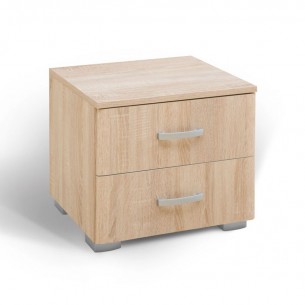 Нощно шкафче Matis 2F Дъб Сонома | цена за 1бр