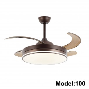 LED таванен вентилатор Ziel Cooling с дистанционно управление KGFS-100 | цена за 1бр