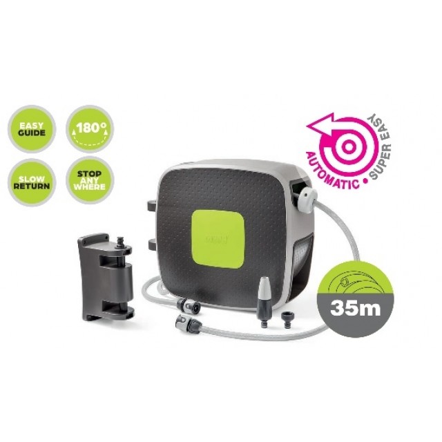 Комплект автоматична макара за стена GF ReWall Style 35 м