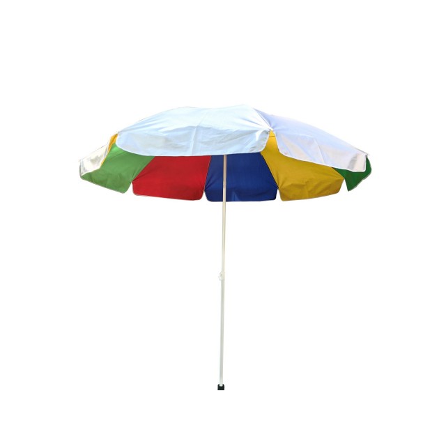 Плажен чадър със сребристо покритие ø220, UV25+, WUB12 watermelon