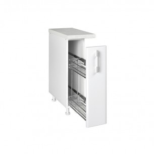 Шкаф с механизъм за бутилки, D20 Бял гланц | цена за 1бр Шкаф с механизъм за бутилки, D20 Бял гланц | цена за 1бр