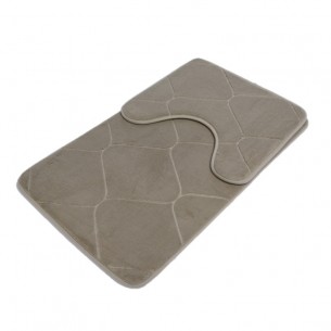 Комплект за бяна от две части, масивна с релеф, 45 x 75 см, Бежов | цена за 1бр Комплект за бяна от две части, масивна с релеф, 45 x 75 см, Бежов | цена за 1бр