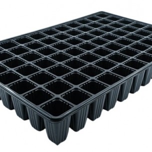 Форми за разсад с 77 гнезда, Черен | цена за 1бр Форми за разсад с 77 гнезда, Черен | цена за 1бр