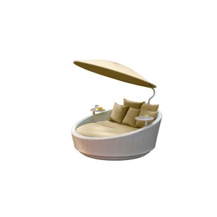 Градинско легло със сенник My Garden "Beige Sunshine"168x164x72.5см, MT030010_beige | цена за 1бр