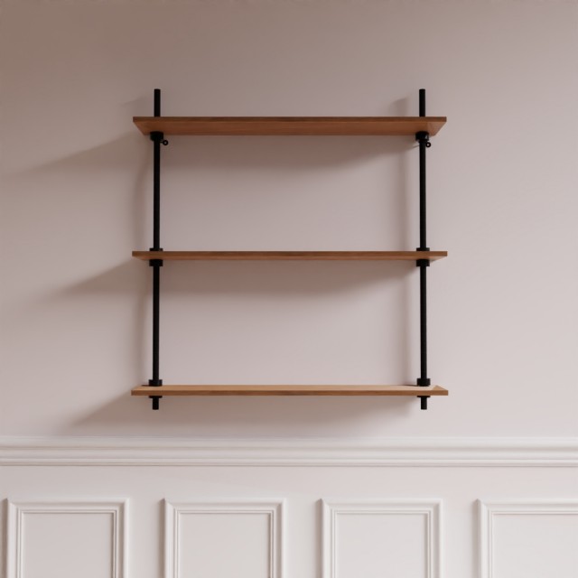 Стелаж Deco Estanteria pared 92,5x85x17,5см, метал+дърво Стелаж Deco Estanteria pared 92,5x85x17,5см, метал+дърво