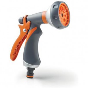 Пистолет-Воден метал/гума 8 функ. Soft Touch 10l/min,4 bar | цена за 1бр Пистолет-Воден метал/гума 8 функ. Soft Touch 10l/min,4 bar | цена за 1бр