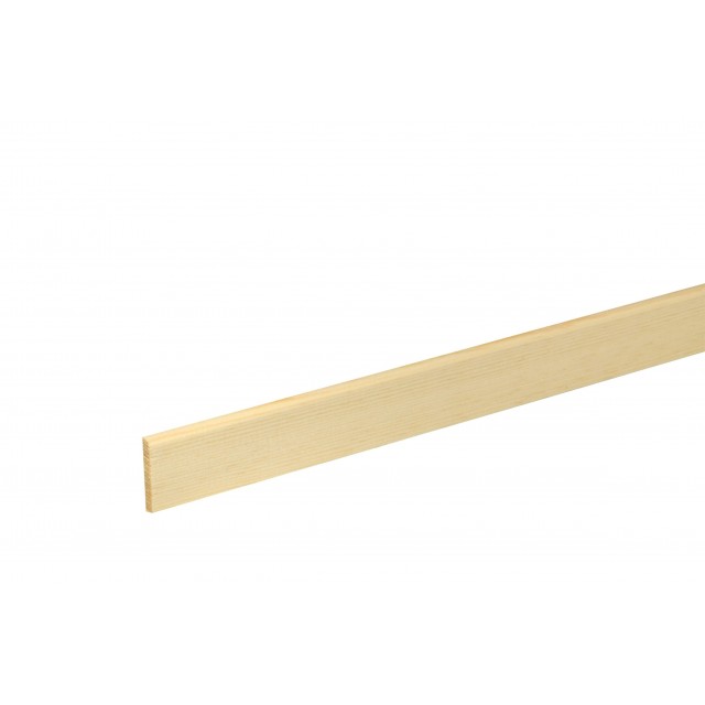 Лайсна за кант на плот без чепове 04 x 29 мм, Смърч/бор, 240 см
