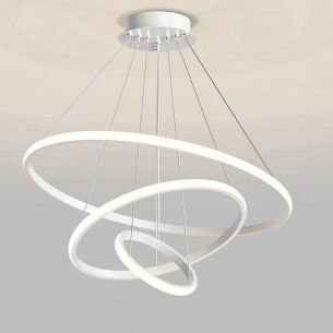 Led осветително тяло Ziel Lighting HPS-6055W с дистанционно управление, Бял | цена за 1бр