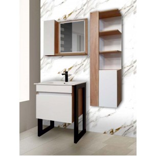 Горен шкаф за баня Макена Карлота с огледало, Цвят M01 | цена за 1бр