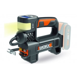 Автомобилен мини компресор WORX WX092.9 2 в 1, 20V, 10 бара, без батерия | цена за 1бр