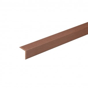 Г-образен профил за WPC декинг Bergdeck D 30мм х 30мм х 2.4м кестен | цена за 1бр