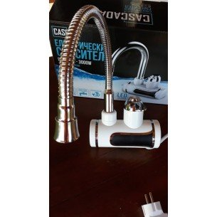 Електрически водонагревател, стенен монтаж, с дисплей, гъвкав чучур, DO-14-3C