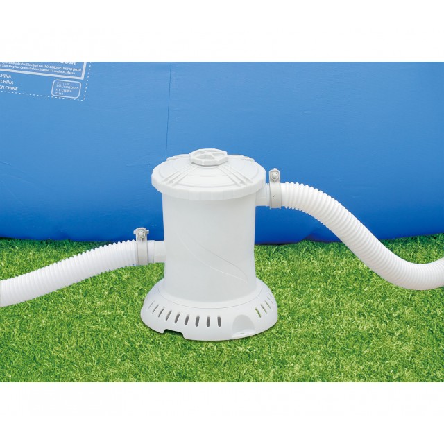 Сглобяем басейн, метална рамка,  диам. 366см/76см.+ помпа и филтър. Summer Waves Metal Frame