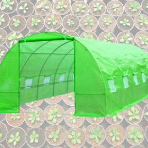 Оранжерии и градина