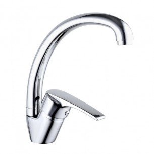 Смесител за кухня, едноръкохватков, месингов, стоящ, МАКЕНА-  АСТОР