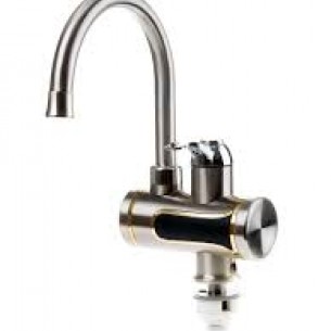 Електрически водонагревател с метален корпус, стоящ на плота, дисплей, лукс, DO-8-3 C S/S