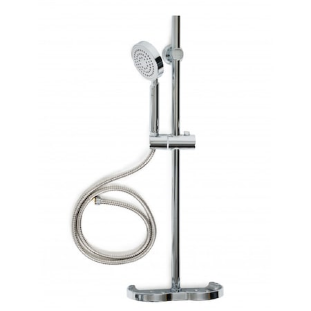 Тръбно окачване Cascada PL2002HC, Без смесител, Месинг, Хром покритие