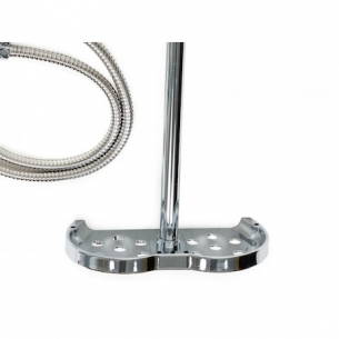 Тръбно окачване Cascada PL2002HC, Без смесител, Месинг, Хром покритие